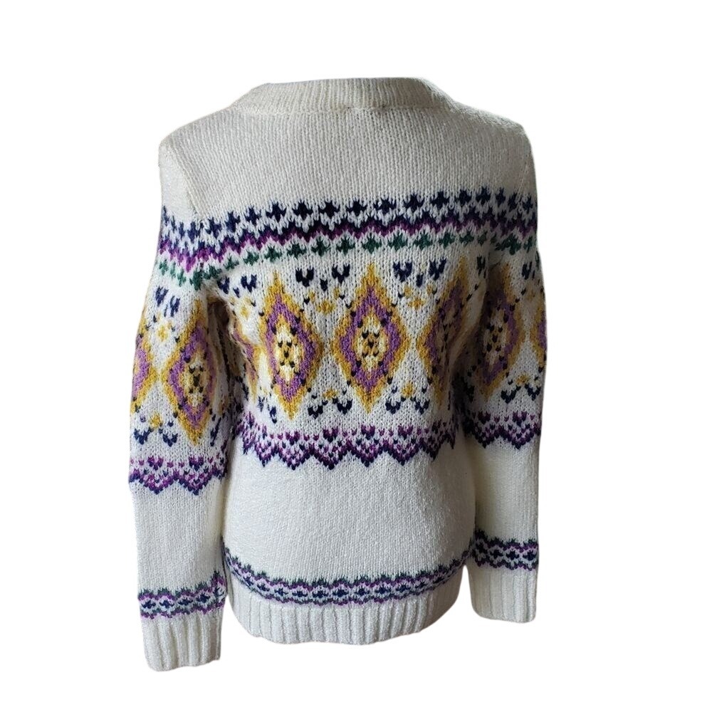 TALBOTS‎ faire Isle sweater new xs super soft multi colored - Picture 2 of 5